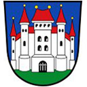 Das Wappen von Markt Siegenburg.